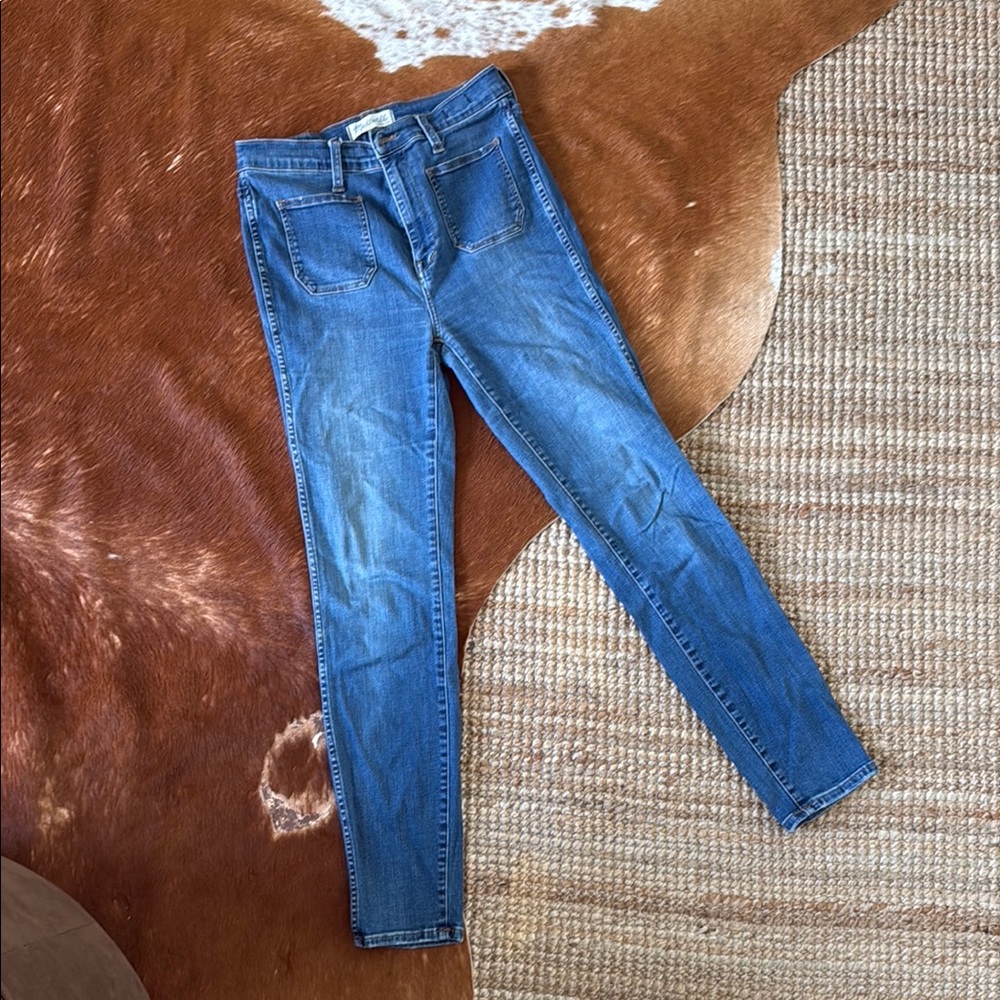 Madewell Women's High Waisted Sailor Jeans